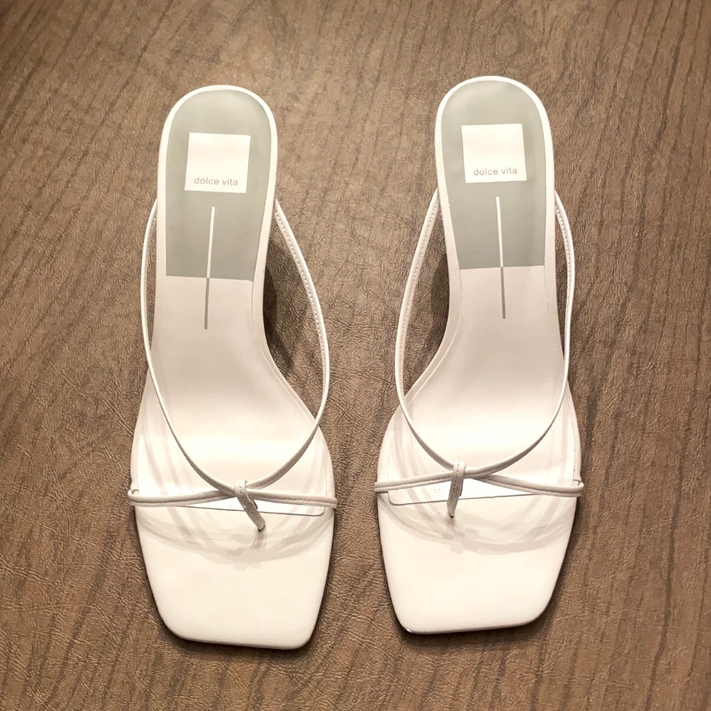 Dolce Vita Leather Strappy Sandals